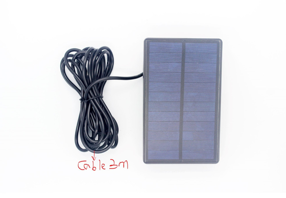 9V 1.6W Trail Camera Solar Panel Tripod Compass 2400mAh Battery Hunting